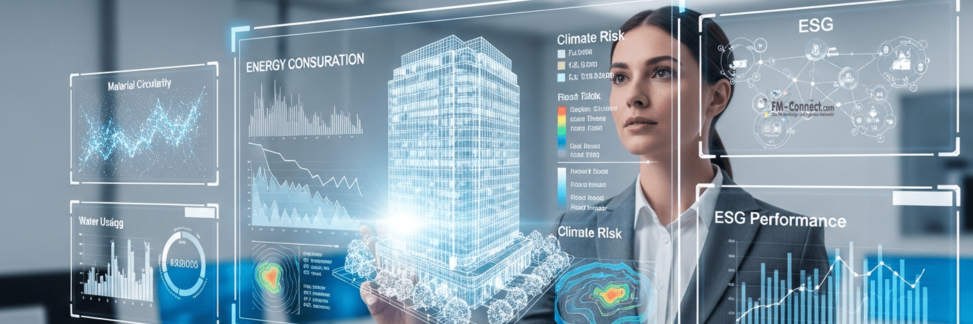 Energie, ESG und Klimafähigkeit für nachhaltiges Facility Management in Banken und Versicherungen